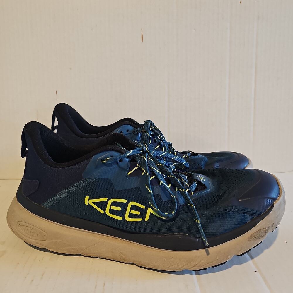 KEEN WK450 Shoes Mens 12 Blue Legion Evening Primrose Running Hiking Sneaker
